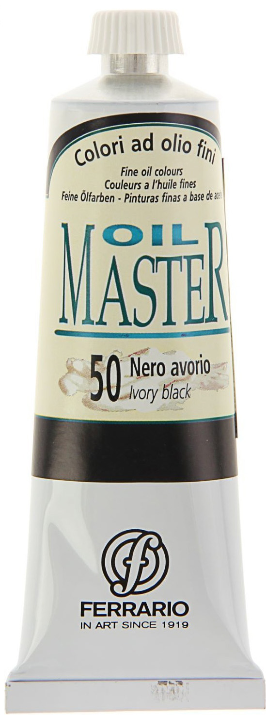 фото Масляная краска ferrario oil master 60 мл №50 жжёная кость greenwich line