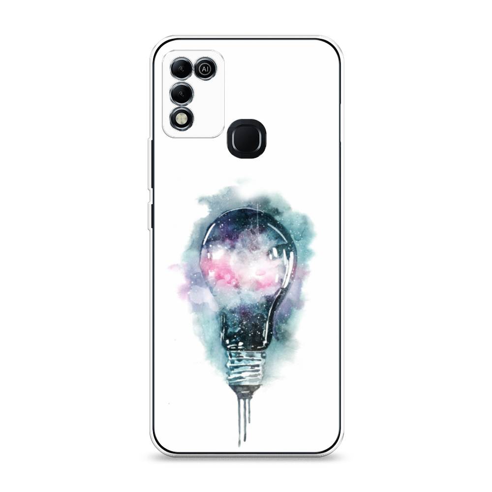 

Чехол на Infinix HOT 10 Play/HOT 11 Play "Волшебная лампа", Белый;серый, 3100850-4
