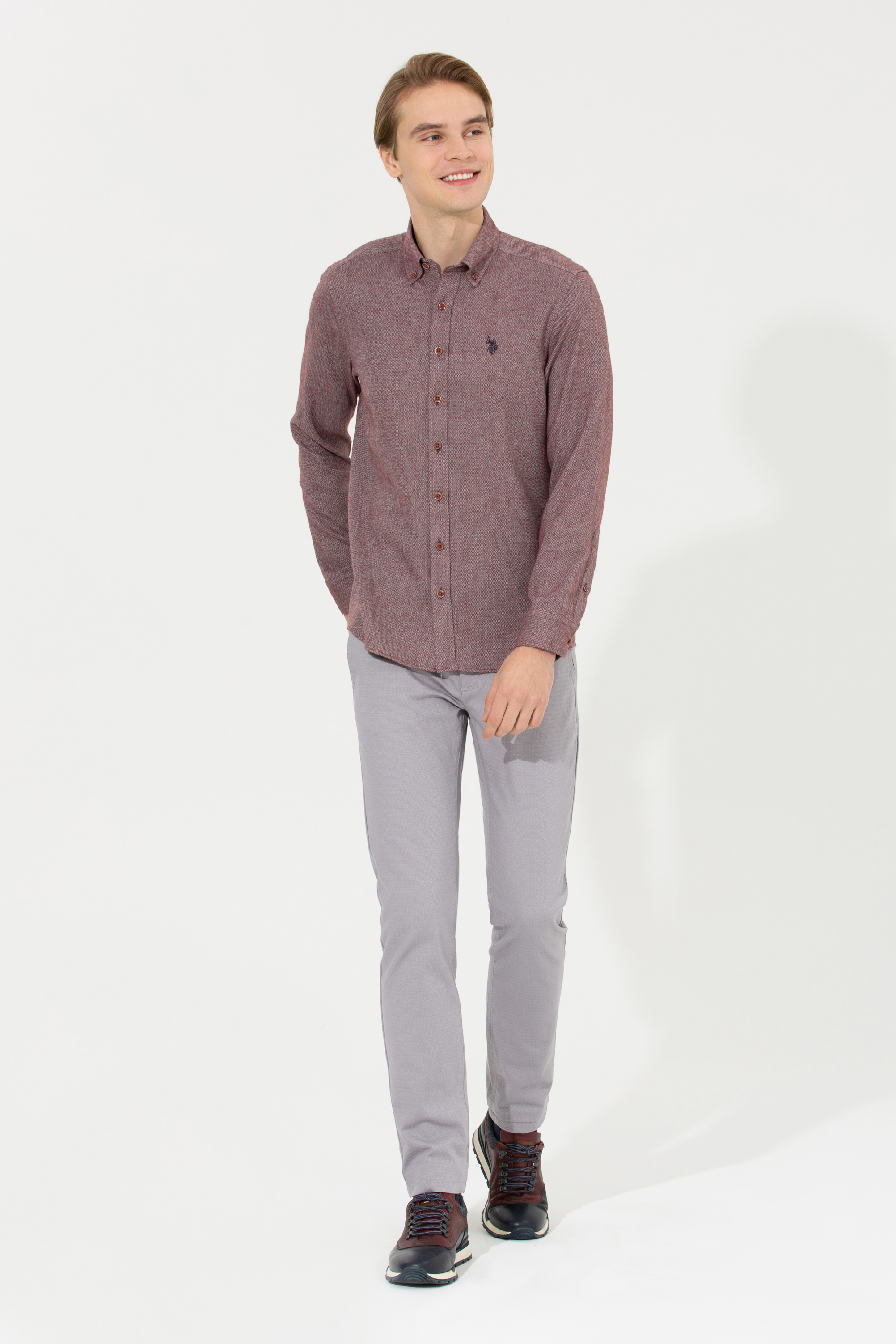 

Брюки мужские U.S. POLO Assn. G081SZ0780KENZI22K серые 30, Серый, G081SZ0780KENZI22K