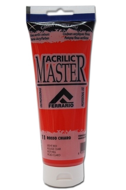 

Акрил Ferrario Acrilic Master 250 мл № 11 Оранжевый светлый, BM0978B0011