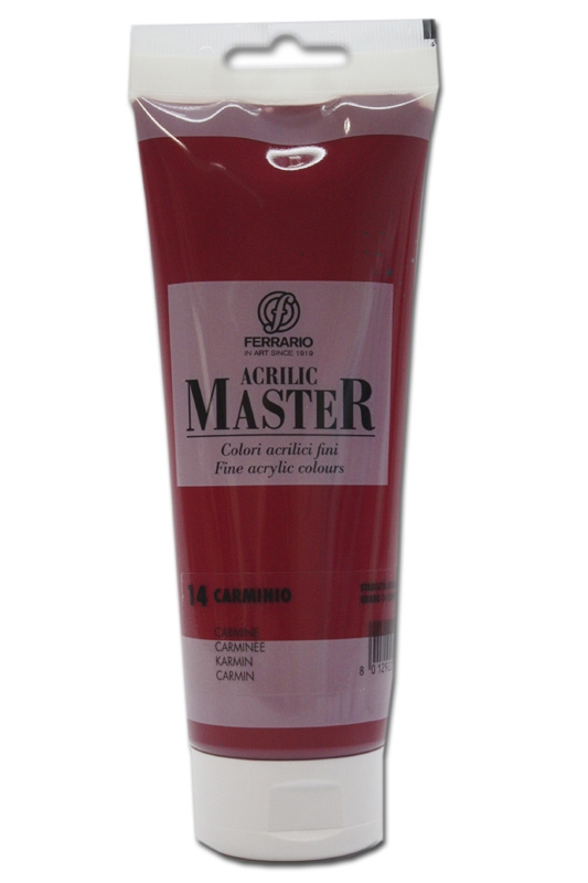 

Акрил Ferrario Acrilic Master 250 мл № 14 Кармин, BM0978B0014
