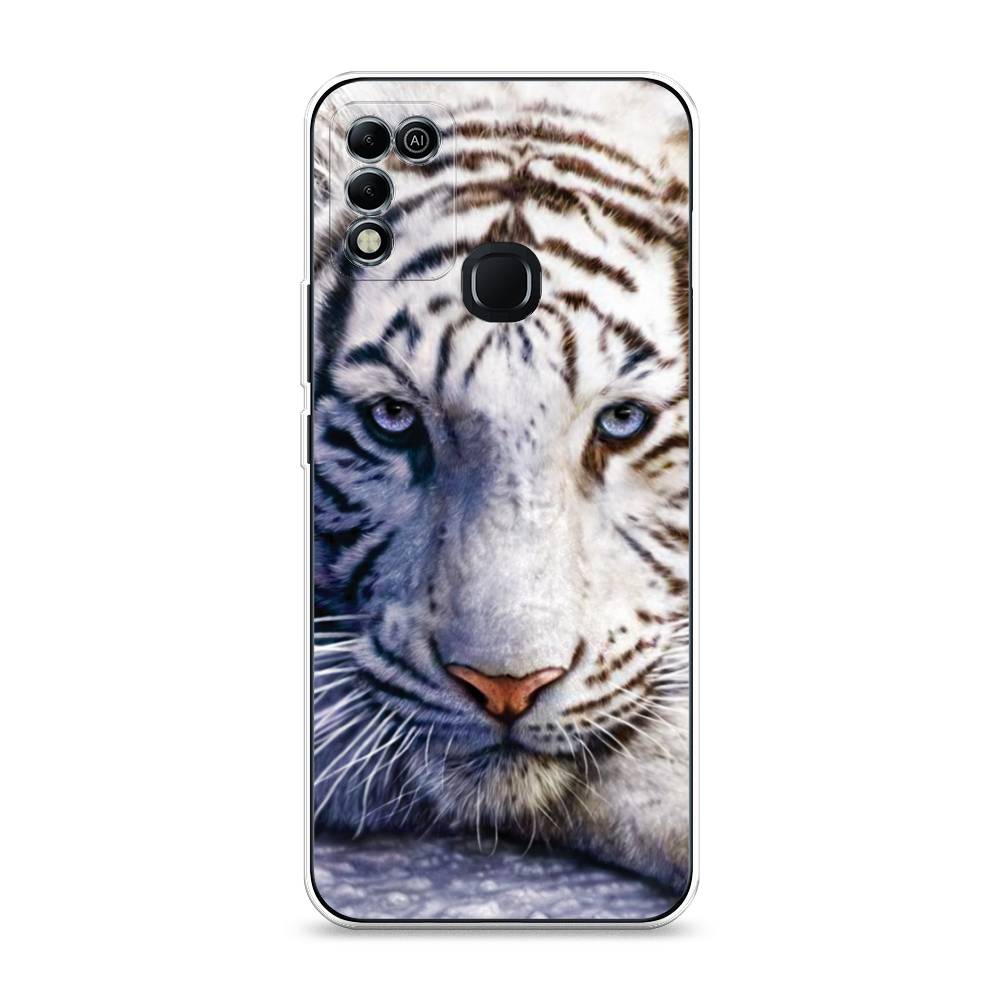 

Чехол на Infinix HOT 10 Play/HOT 11 Play "Бенгальский тигр", Коричневый;белый, 3100850-1