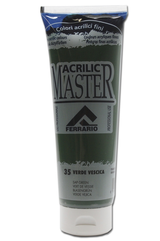 

Акрил Ferrario Acrilic Master 250 мл № 35 Сочная зелень, BM0978B0035