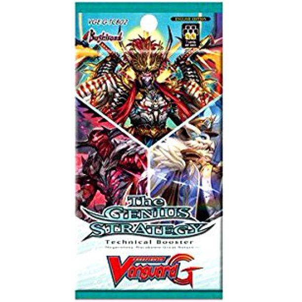 

Технический бустер Bushiroad Cardfight Vanguard G: The Genius Strategy на англ. языке, Бирюзовый, TCB02
