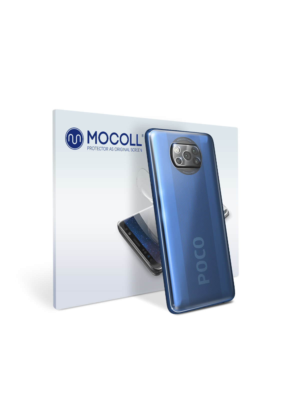 

Пленка защитная MOCOLL для дисплея Xiaomi Poco M3 Прозрачная матовая