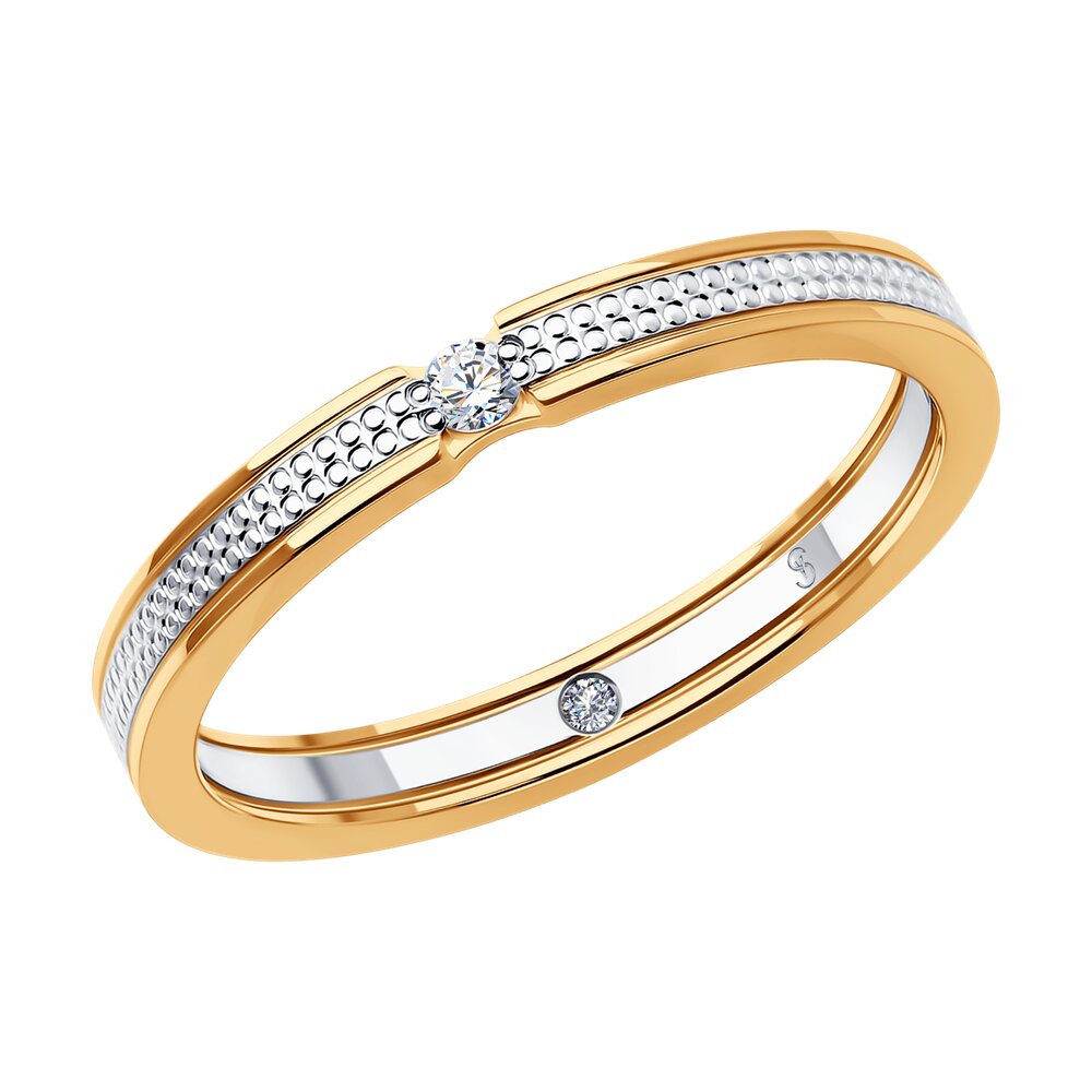 

Кольцо из золота р.  SOKOLOV Diamonds 1114343-01, бриллиант, 1114343-01