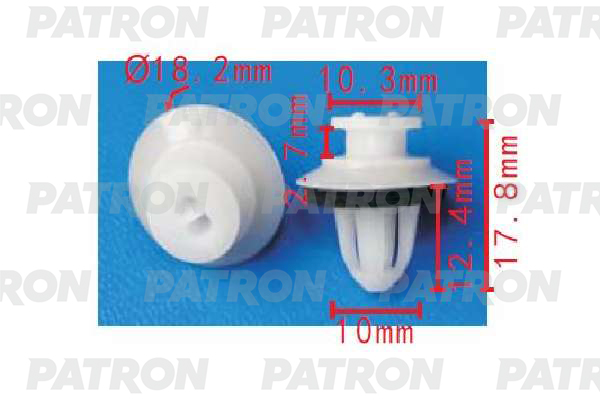 

Клипса Автомобильная PATRON P371513