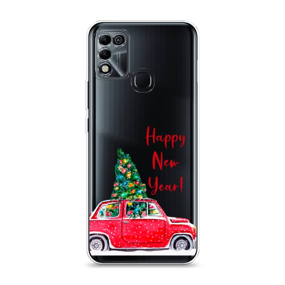 

Чехол на Infinix HOT 10 Play/HOT 11 Play "Happy New Year", Красный;зеленый, 3100850-5