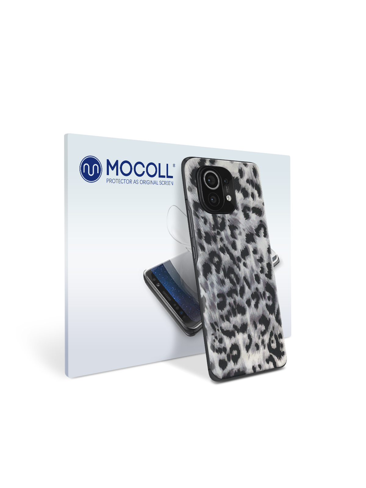 

Пленка защитная MOCOLL для задней панели Xiaomi Mi 11 Снежный барс