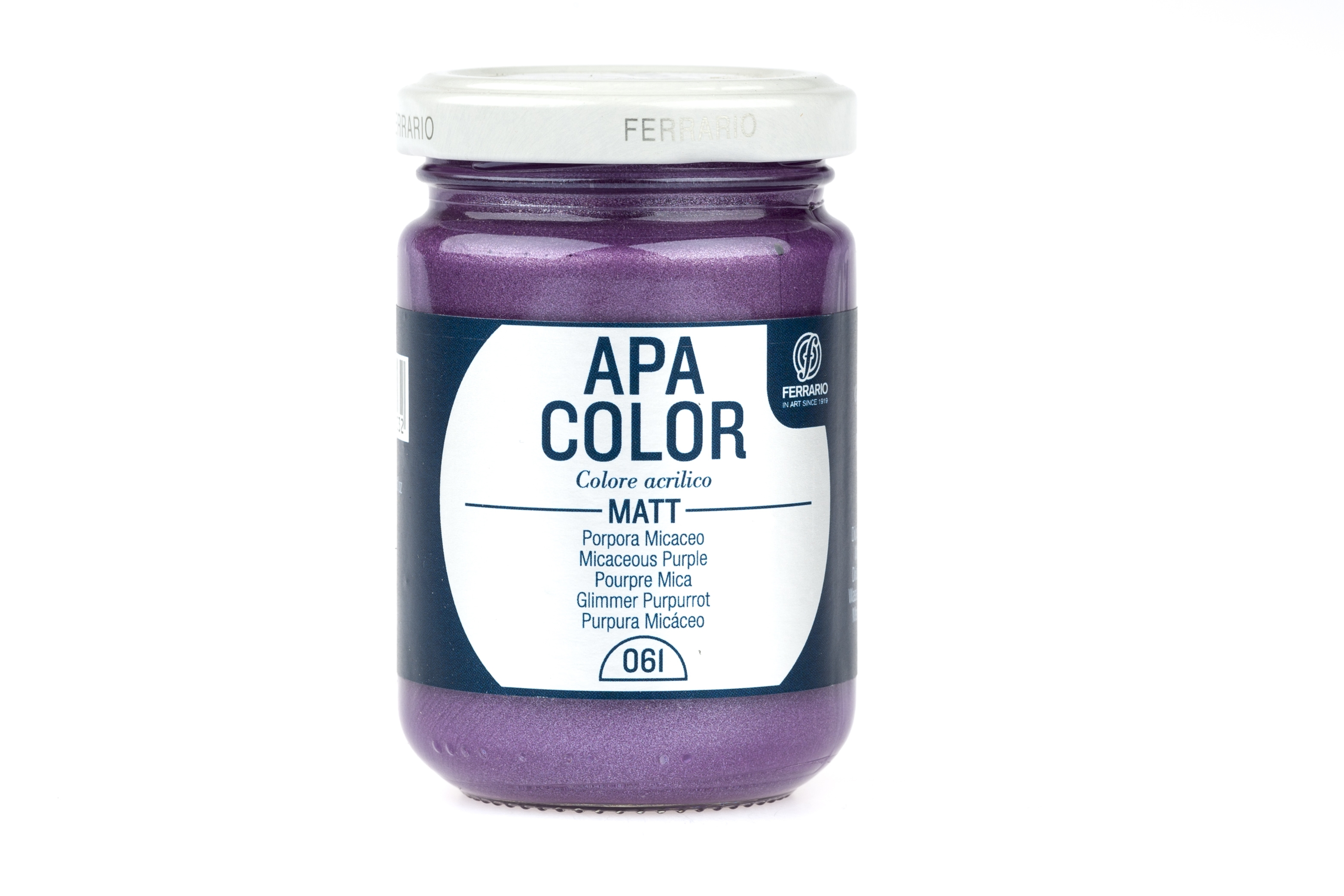 

Акрил Ferrario Apa Color 150 мл № 61 Пурпурный металлик, BA0095AO061