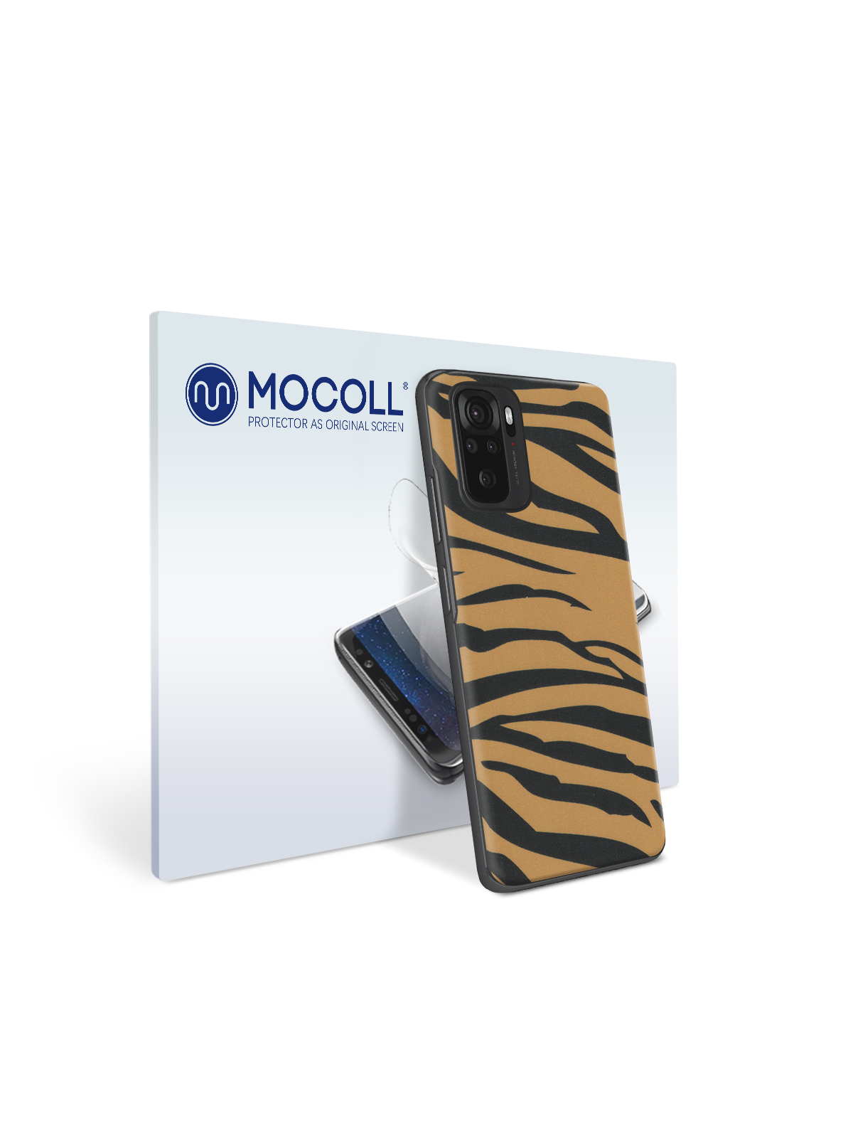 

Пленка защитная MOCOLL для задней панели Xiaomi Redmi Note 10 Pro Бенгальский тигр