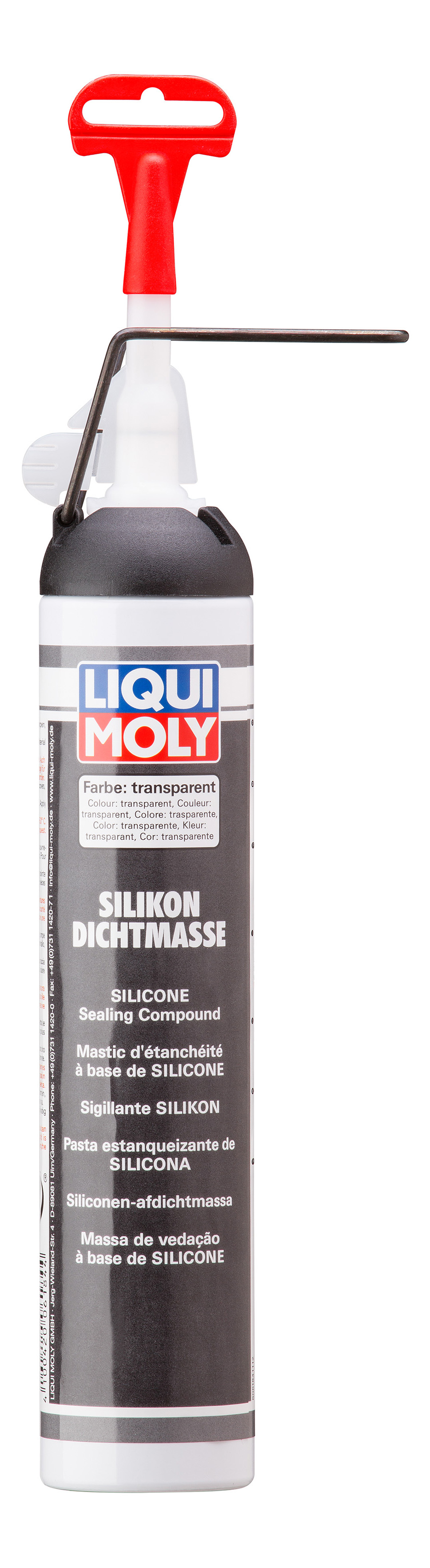 Силиконовый Герметик Silikon-Dichtmasse Transparent (0,2Л) Liqui Moly 6184