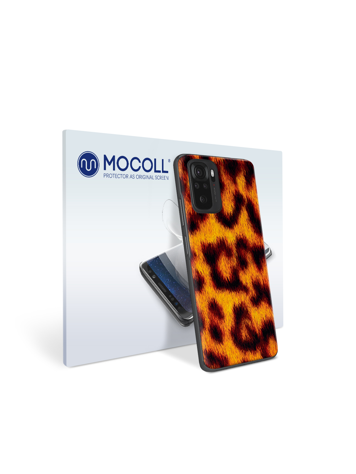

Пленка защитная MOCOLL для задней панели Xiaomi Redmi Note 10 Pro Оцелот