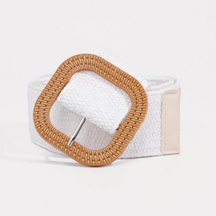 

Ремень женский NoBrand 9163786 белый, 100 см, 9163786
