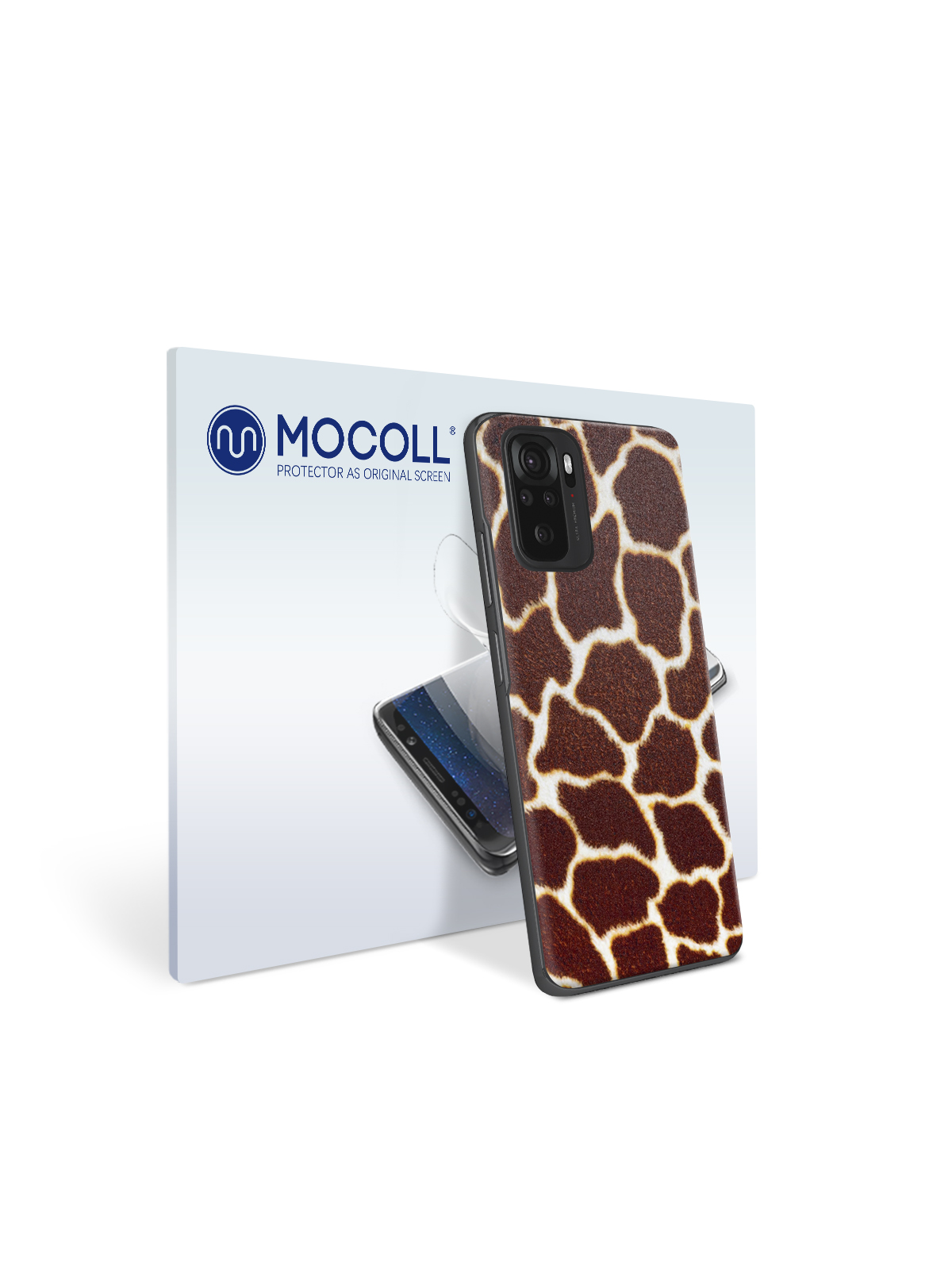 

Пленка защитная MOCOLL для задней панели Xiaomi Redmi Note 10 Pro Жираф