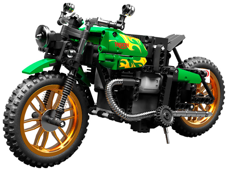 Конструктор Sembo Block 701010 спортивный мотоцикл с аккумулятором 444 детали конструктор veld co мотоцикл 262 детали