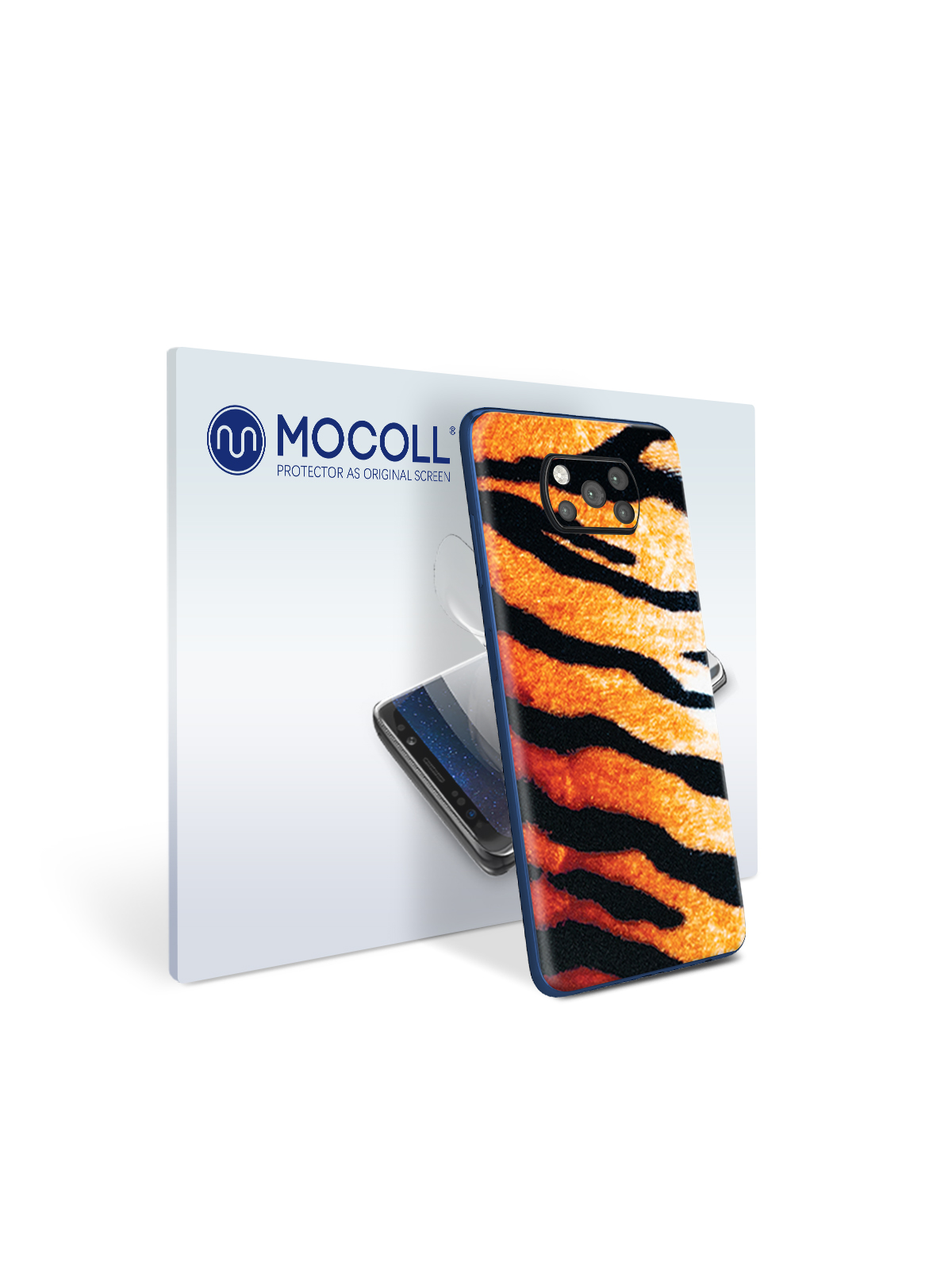 

Пленка защитная MOCOLL для задней панели Xiaomi Poco M3 Амурский тигр