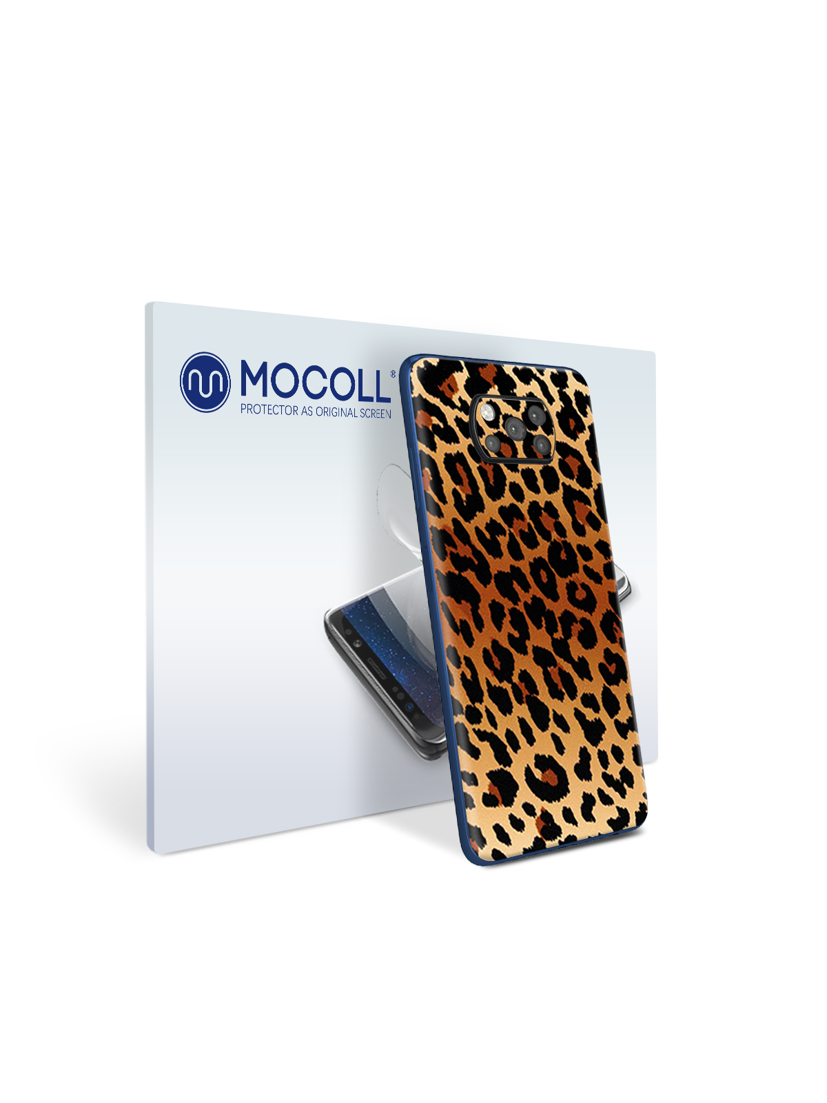 

Пленка защитная MOCOLL для задней панели Xiaomi Poco M3 Леопард