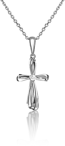 

Кулон из белого золота PLATINA jewelry 03-2954-00-401-1120-03, фианит, 03-2954-00-401-1120-03