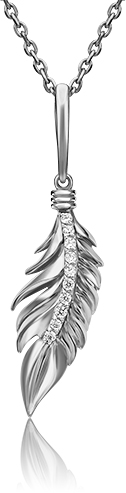 

Кулон из белого золота PLATINA jewelry 03-2977-00-401-1120-23, фианит, 03-2977-00-401-1120-23