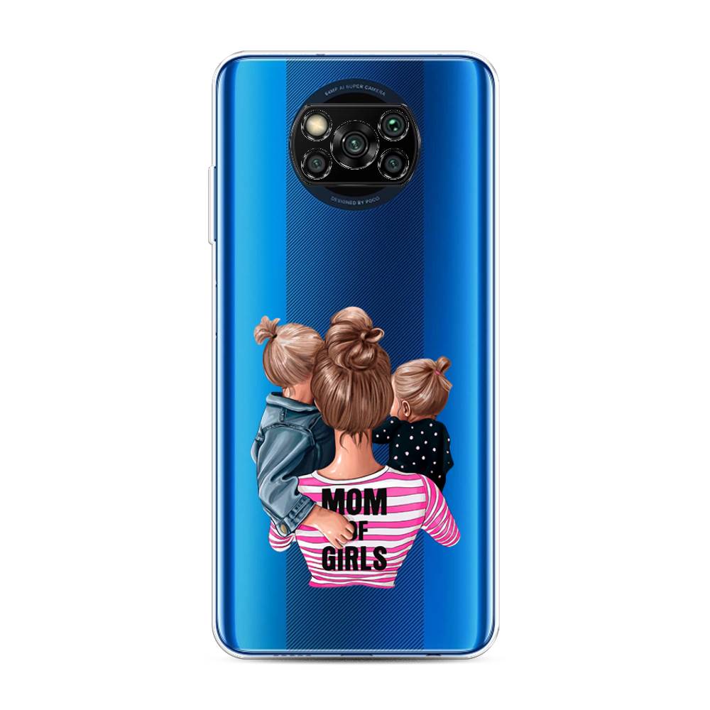 

Чехол Awog на Poco X3/X3 Pro "Mom of Girls", Разноцветный, 39250-6