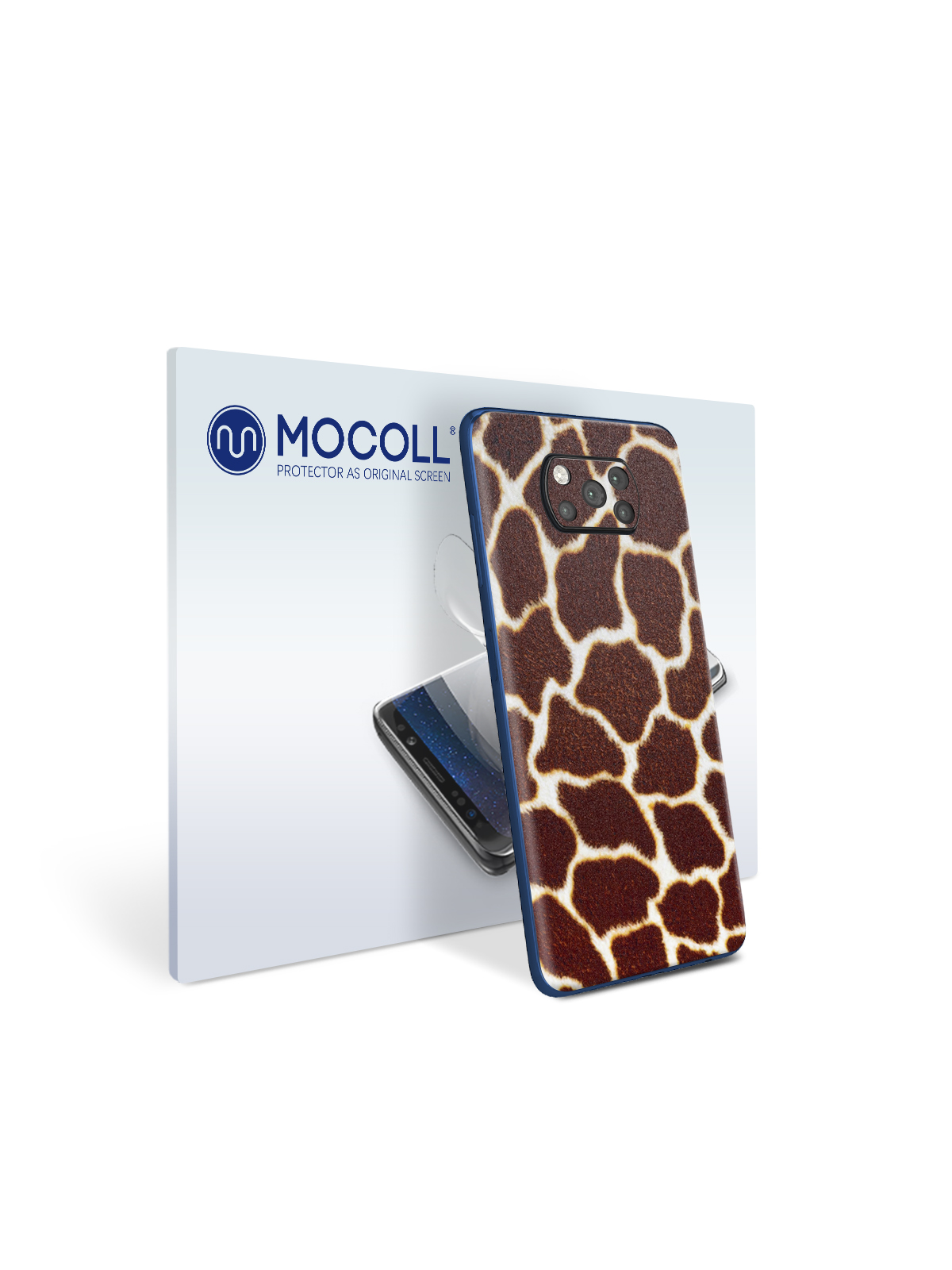 

Пленка защитная MOCOLL для задней панели Xiaomi Poco C3 Жираф