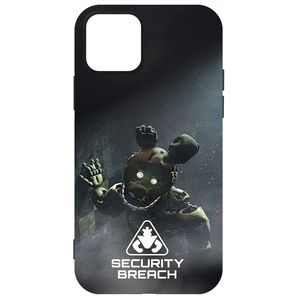 Чехол-накладка Krutoff Case ФНАФ - Нарушение безопасности для iPhone 12 Pro Max черный