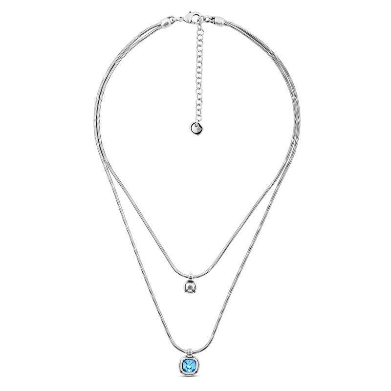 

Колье из бижутерного сплава с swarovski 38,5 см Ciclon Tu y yo, Tu y yo