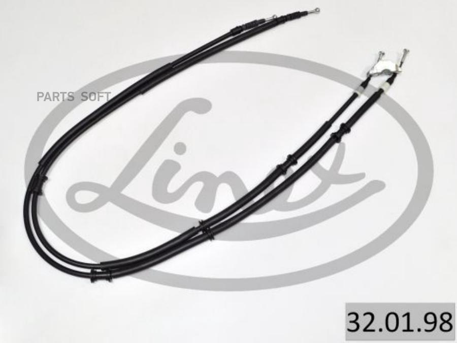 

Трос стояночного тормоза OPEL ASTRA H all exc SW 04- 1647/1462+1665/1478мм