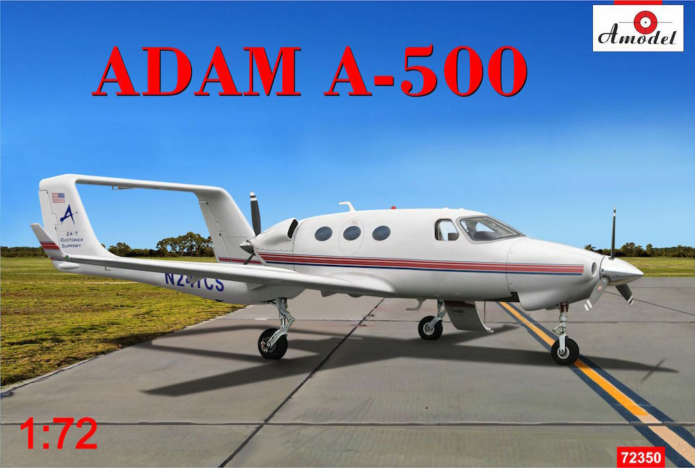 Сборная модель Amodel 1/72 Самолёт Adam A-500 72350