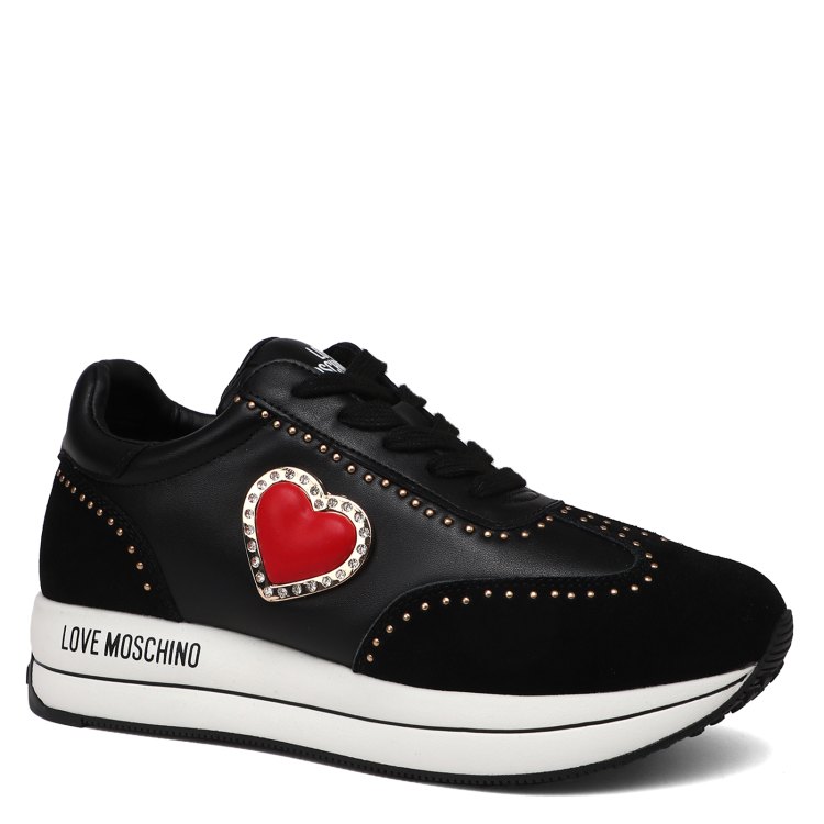 

Кроссовки женские Love Moschino JA15064G SS24 черные 37 EU, Черный, JA15064G SS24