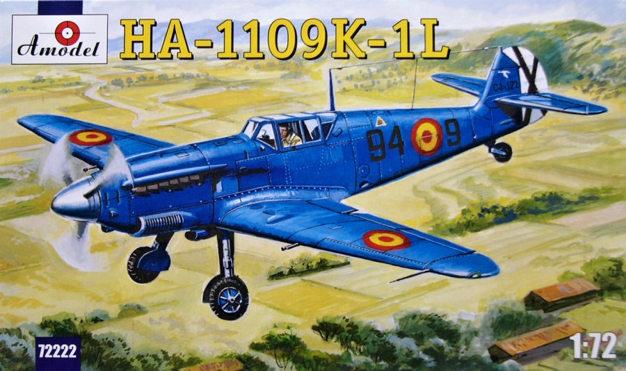 

Сборная модель Amodel 1/72 Ha-1109K-1L 72222