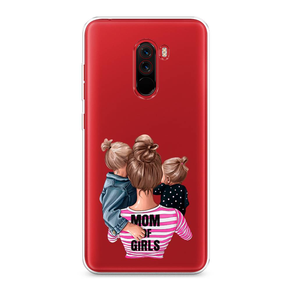 

Чехол Awog на Xiaomi Pocophone F1 "Mom of Girls", Разноцветный, 34450-6