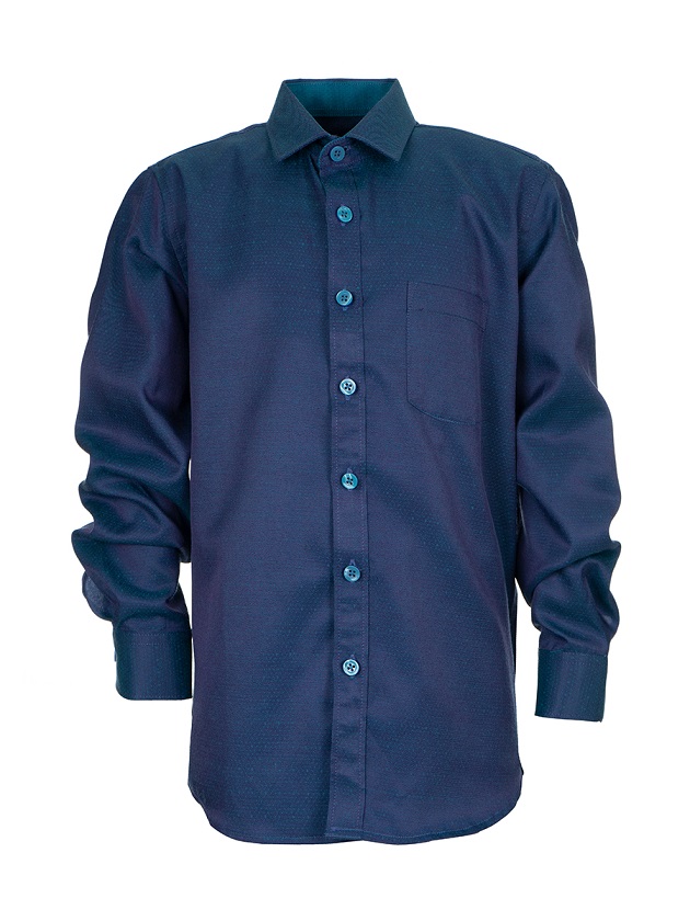 Рубашка детская Tsarevich Smart 15, синий; фиолетовый, 134 кроссовки geox j16ffa0bc2ac4269 темно синий фиолетовый 29