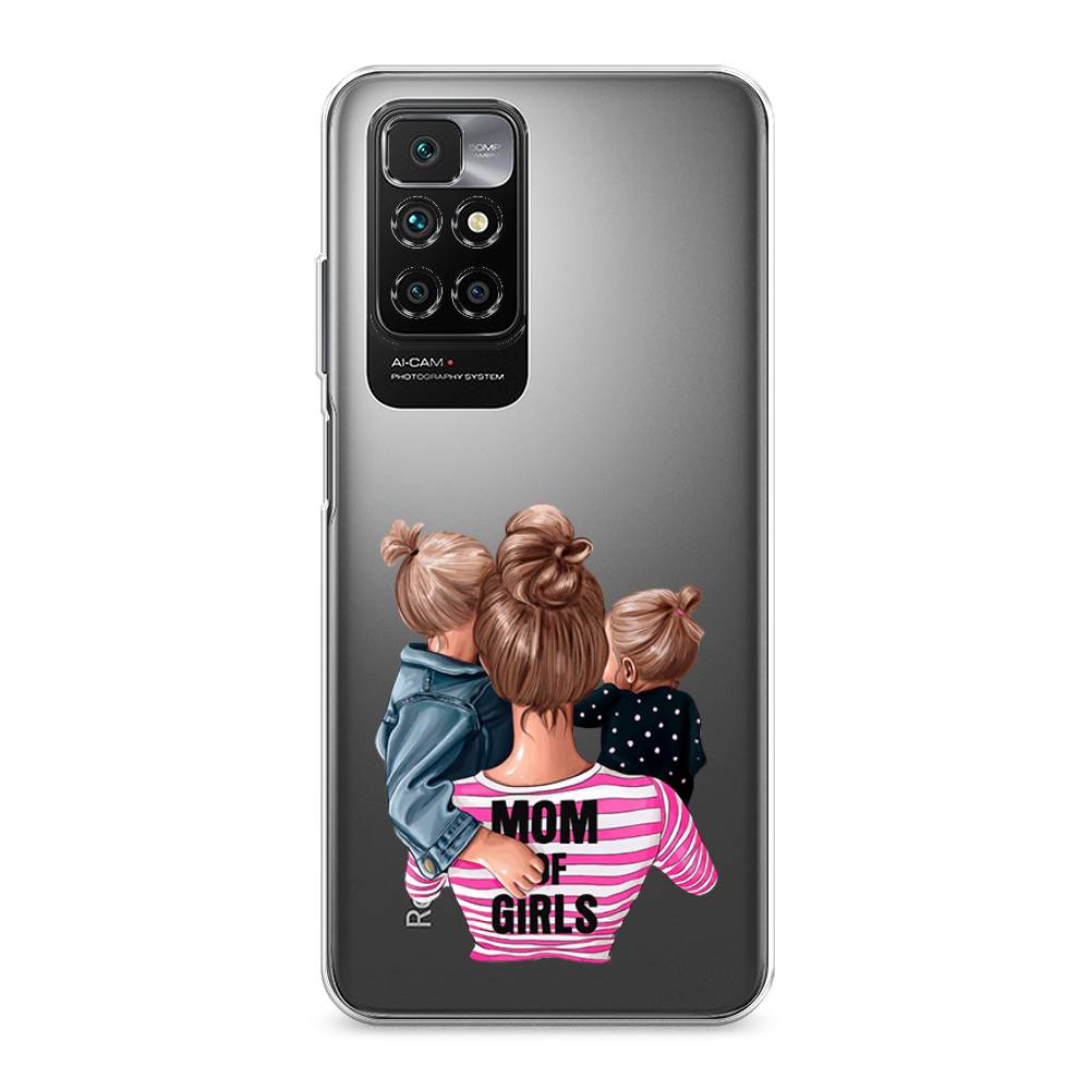 

Чехол Awog на Xiaomi Redmi 10 "Mom of Girls", Разноцветный, 311350-6