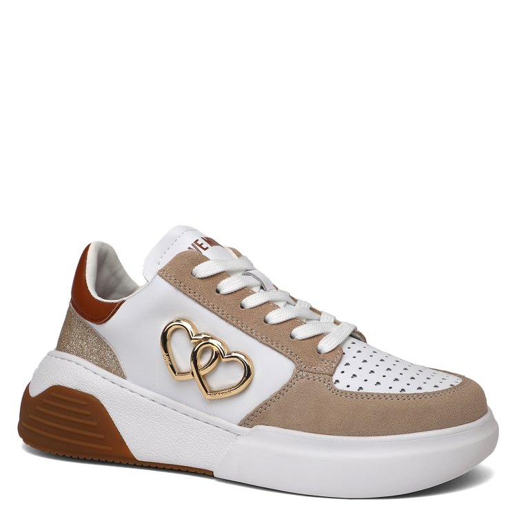 

Кеды женские Love Moschino JA15405G белые 38 EU, Белый, JA15405G