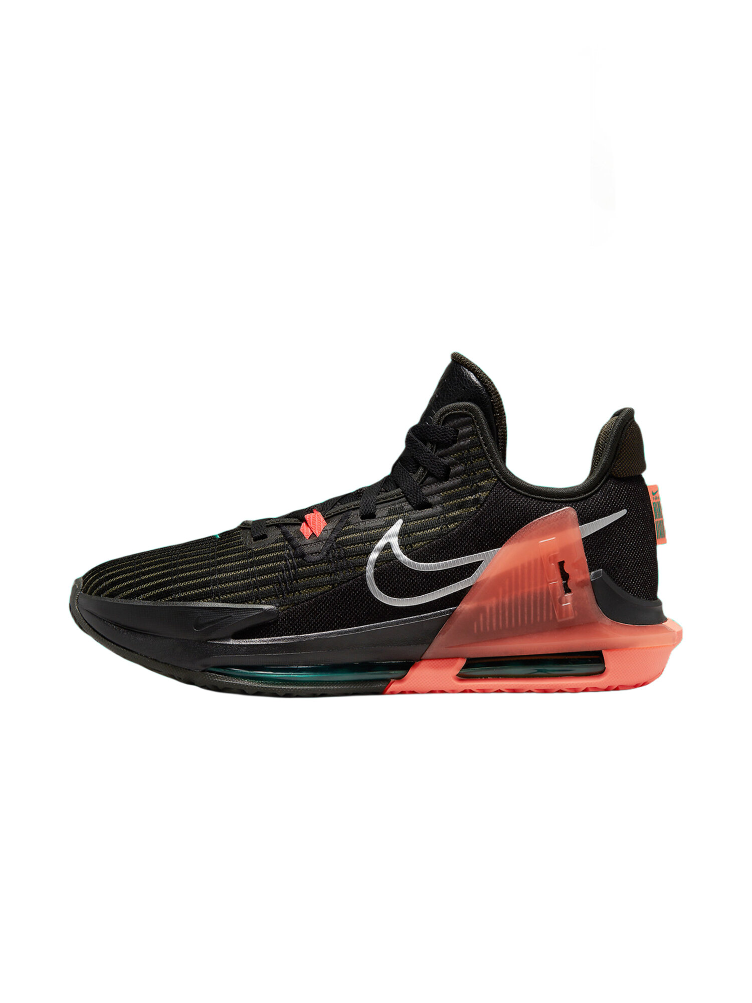 

Кроссовки мужские Nike LeBron Witness 6 черные 8 US, Черный, LeBron Witness 6