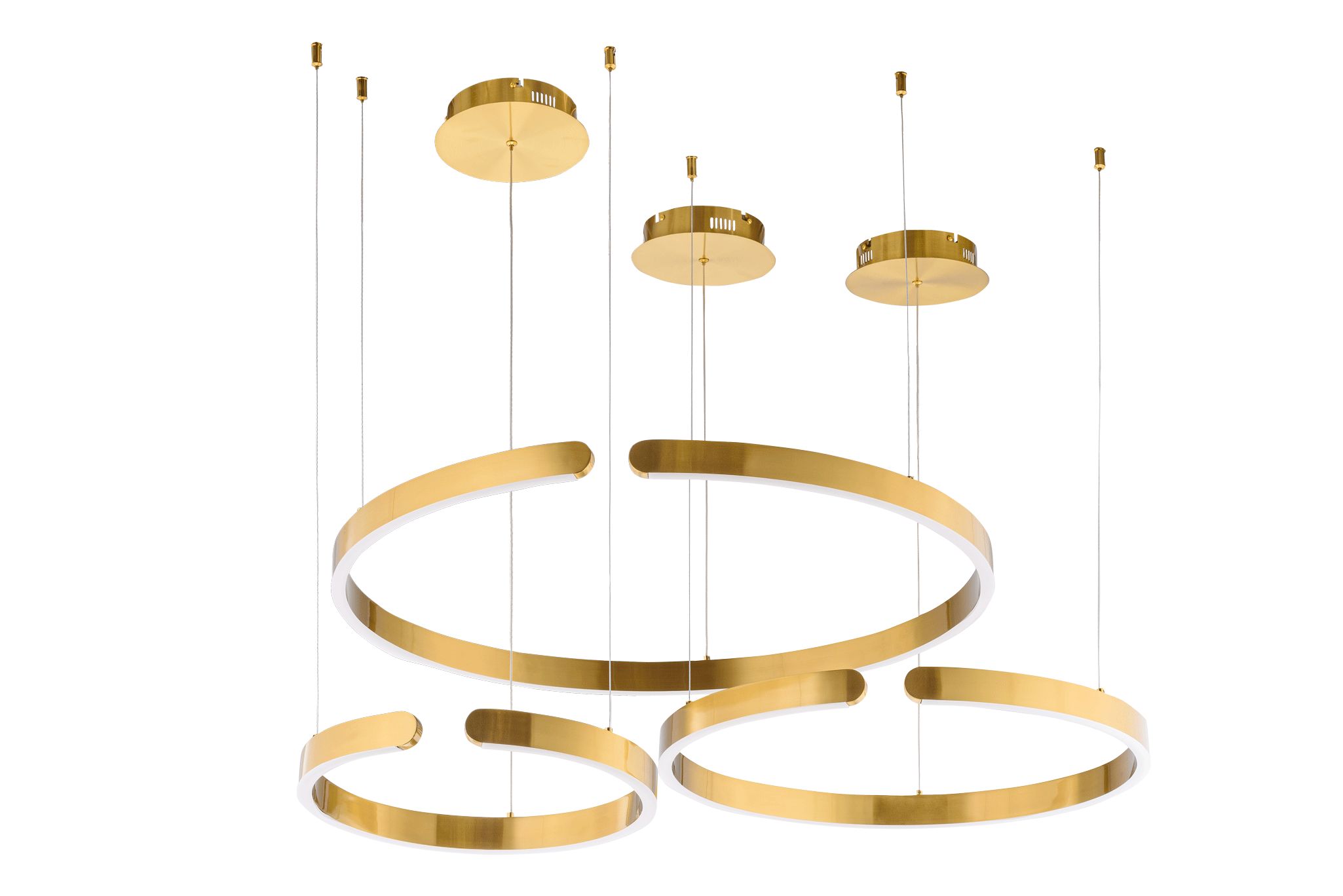 

Люстра NewRgy 3002A-DWS-4+6+8 BRASS