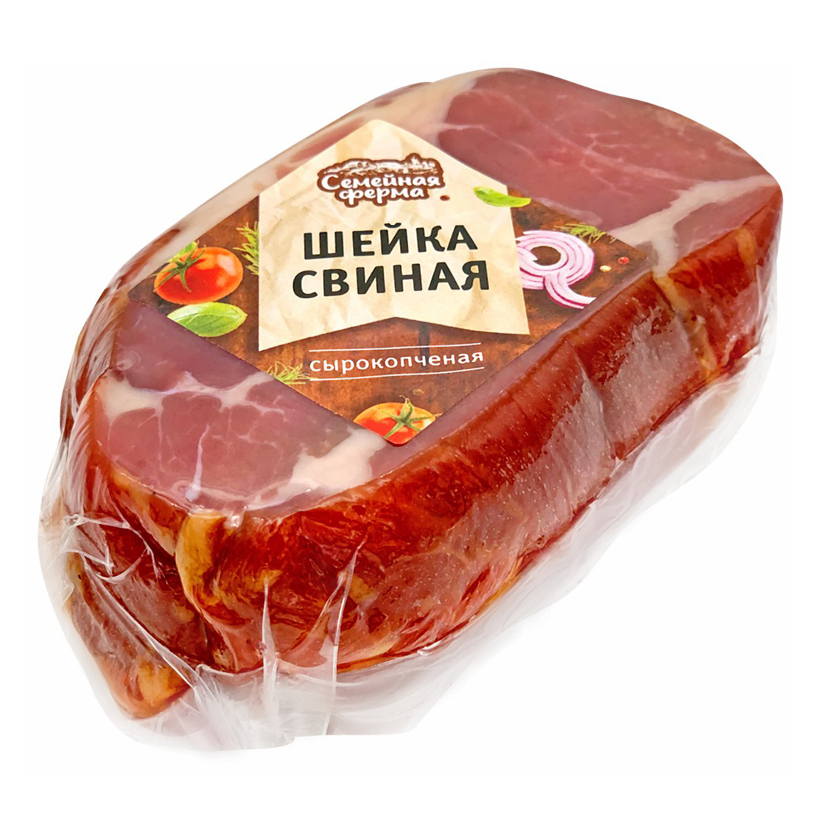 

Шейка Покровский свиная сырокопченая -500 г