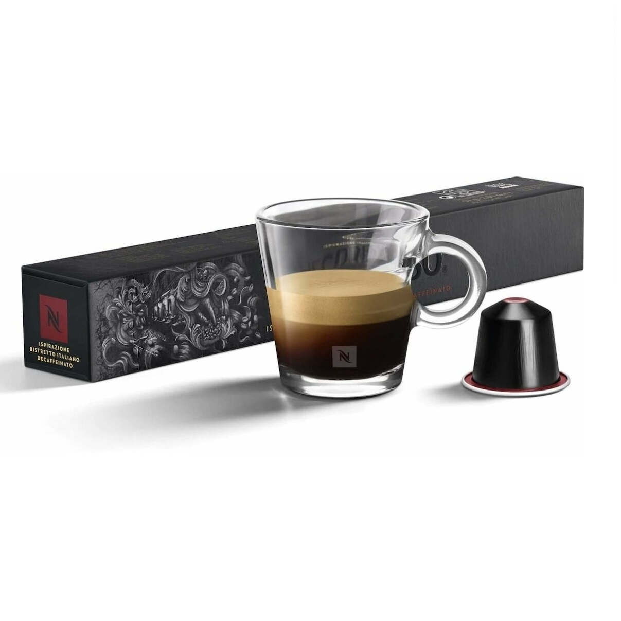 

Кофе в капсулах Nespresso Ristretto Italiano Decaffeinato, 5 шт х 10 капсул, Nespresso Original