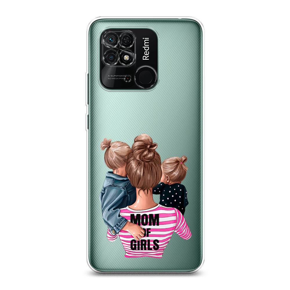 

Чехол Awog на Xiaomi Redmi 10C "Mom of Girls", Разноцветный, 313450-6