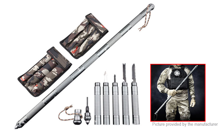 

Дубинка тактическая Xiaomi HX tactical stick tactical, Серый