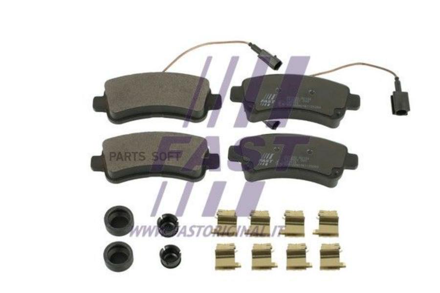 

FAST FT29551 КОЛОДКИ ТОРМОЗНЫЕ FIAT DUCATO 14 ЗАД 2-ДАТЧИКА 20Q 1шт