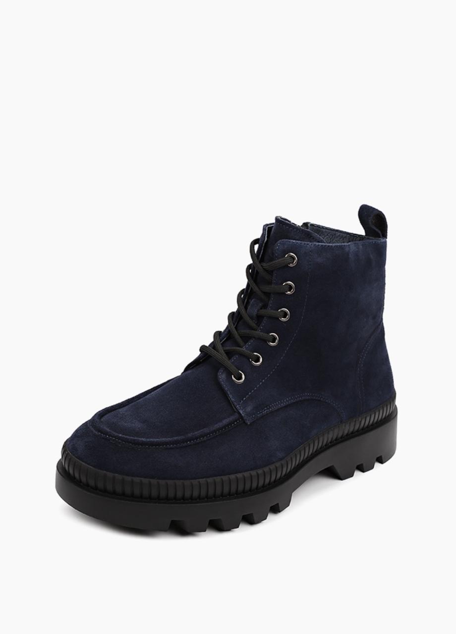 

Ботинки мужские Abricot B-QIA-210VB-blue синие 44 RU, Синий, B-QIA-210VB