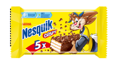 фото Конфеты nestle nesquik crispy с хрустящей вафлей