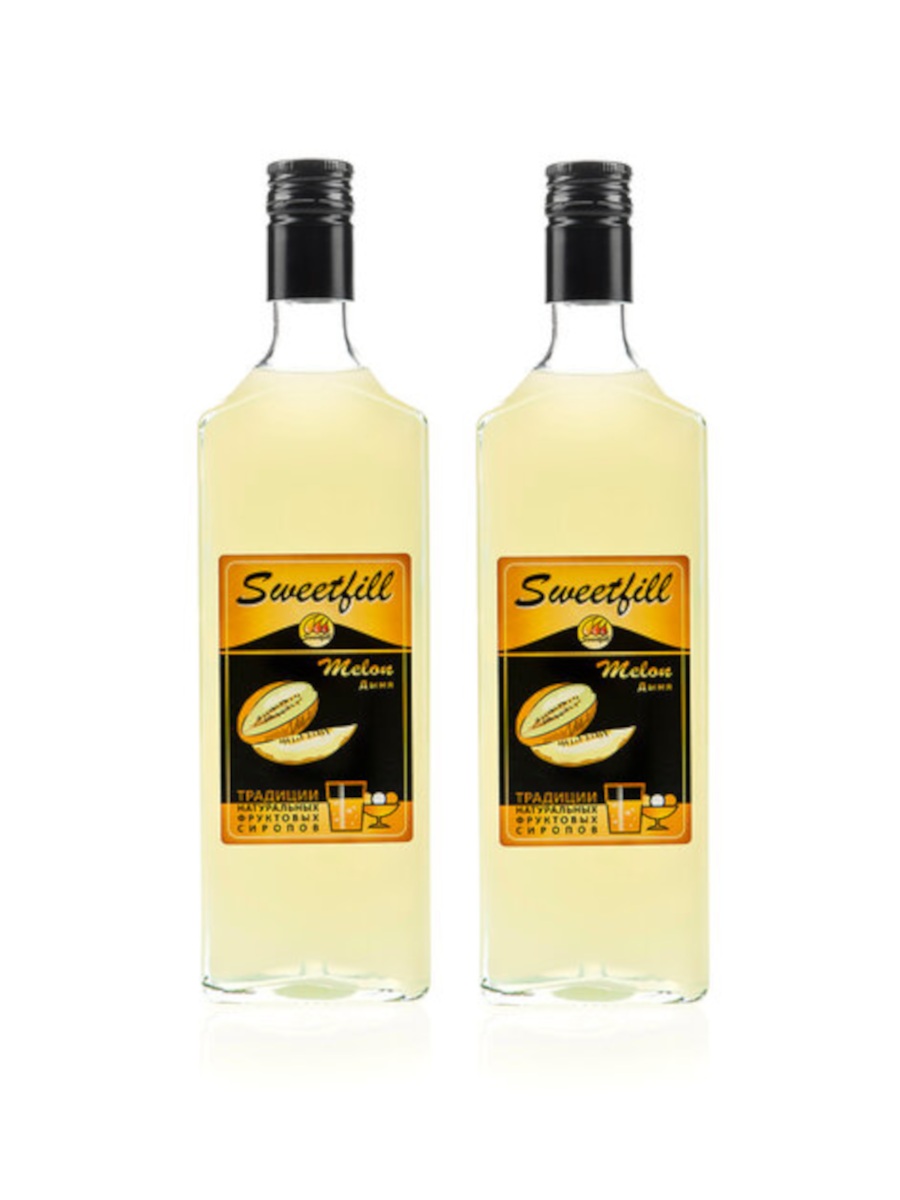 

Комплект сиропов SweetFill Дыня, 2 шт по 0,5 л