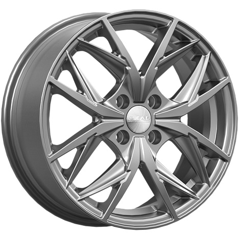 

Литые диски АСТИ (КЛ377) 6.500xR16 4x100 DIA67.1 ET45 графит, Асти