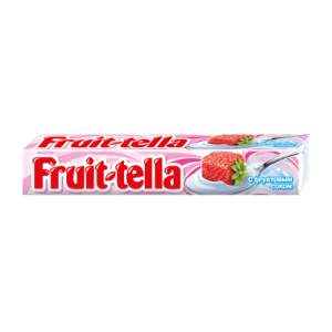 фото Конфеты fruittella жевательные клубника-йогурт fruit-tella