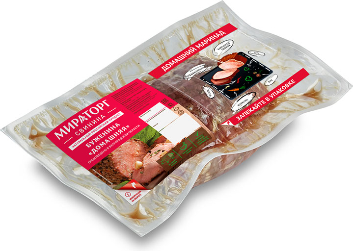 

Буженина свиная Мираторг Домашняя в маринаде охлажденная -1 кг