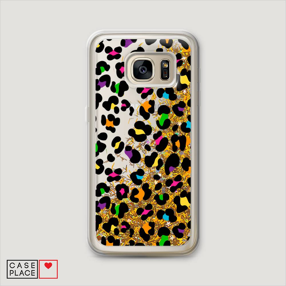 Чехол Awog  на Samsung Galaxy S6 Яркий леопард